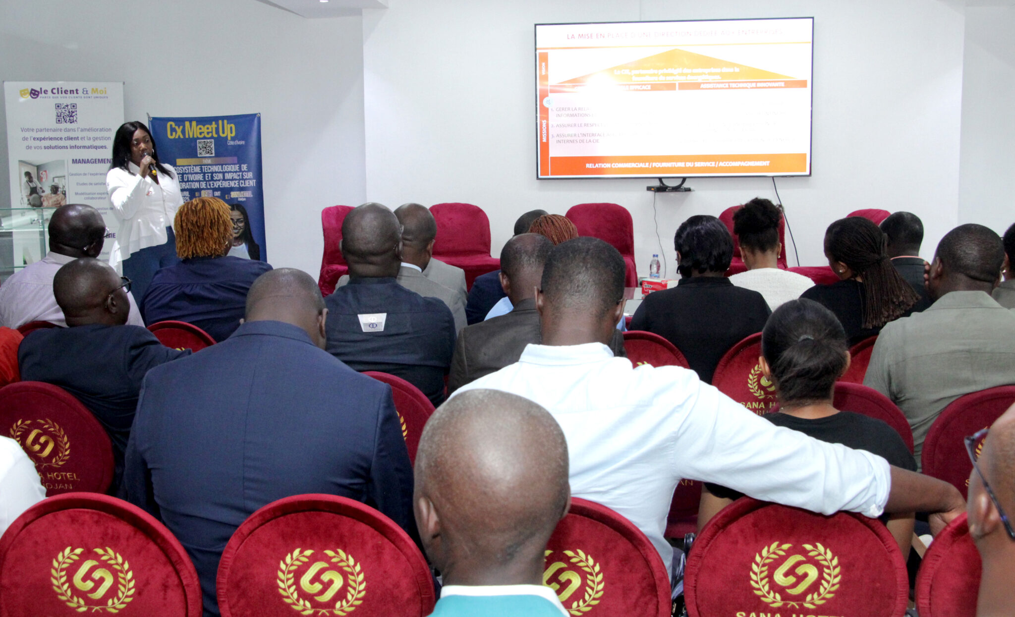 Evènement sur la reletion client et expérience client en Côte d'Ivoire