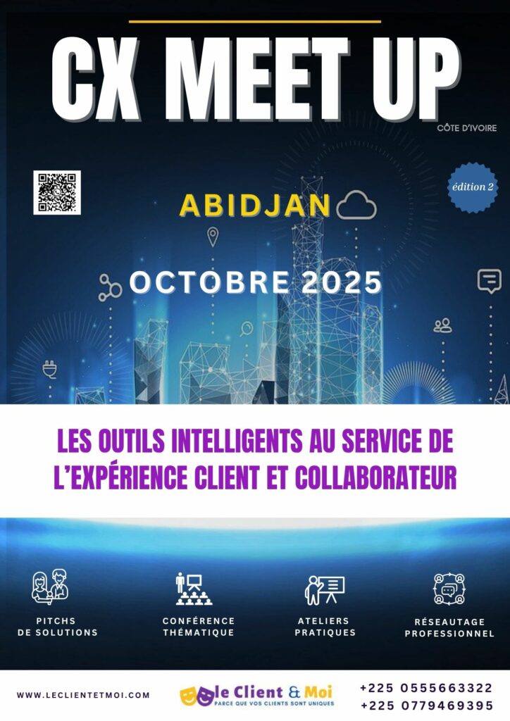 Créer une synergie entre des professionnels de l'expérience client et la relation client en Côte d'Ivoire (Afrique francophone).